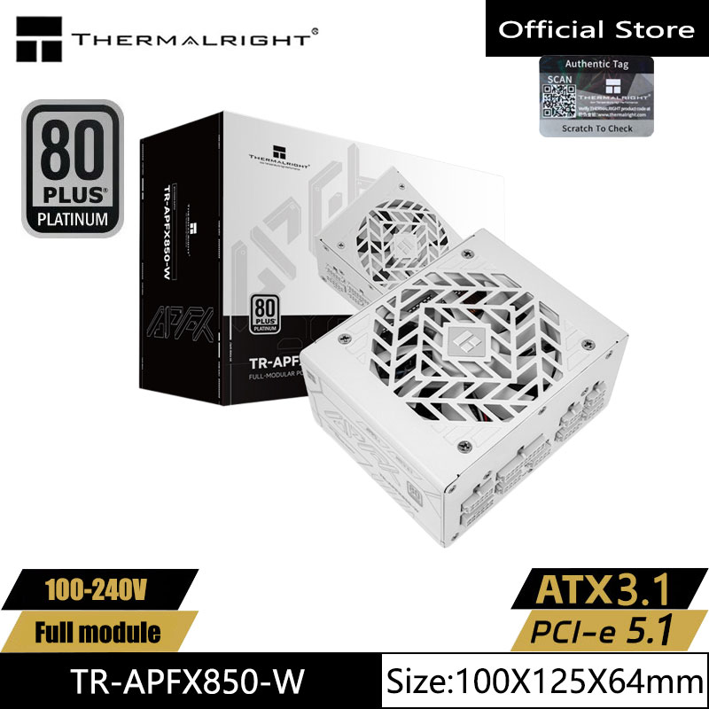Thermalright TR-APFX850/1000-W - 1000W White Modular Power Supply 评论和价格
