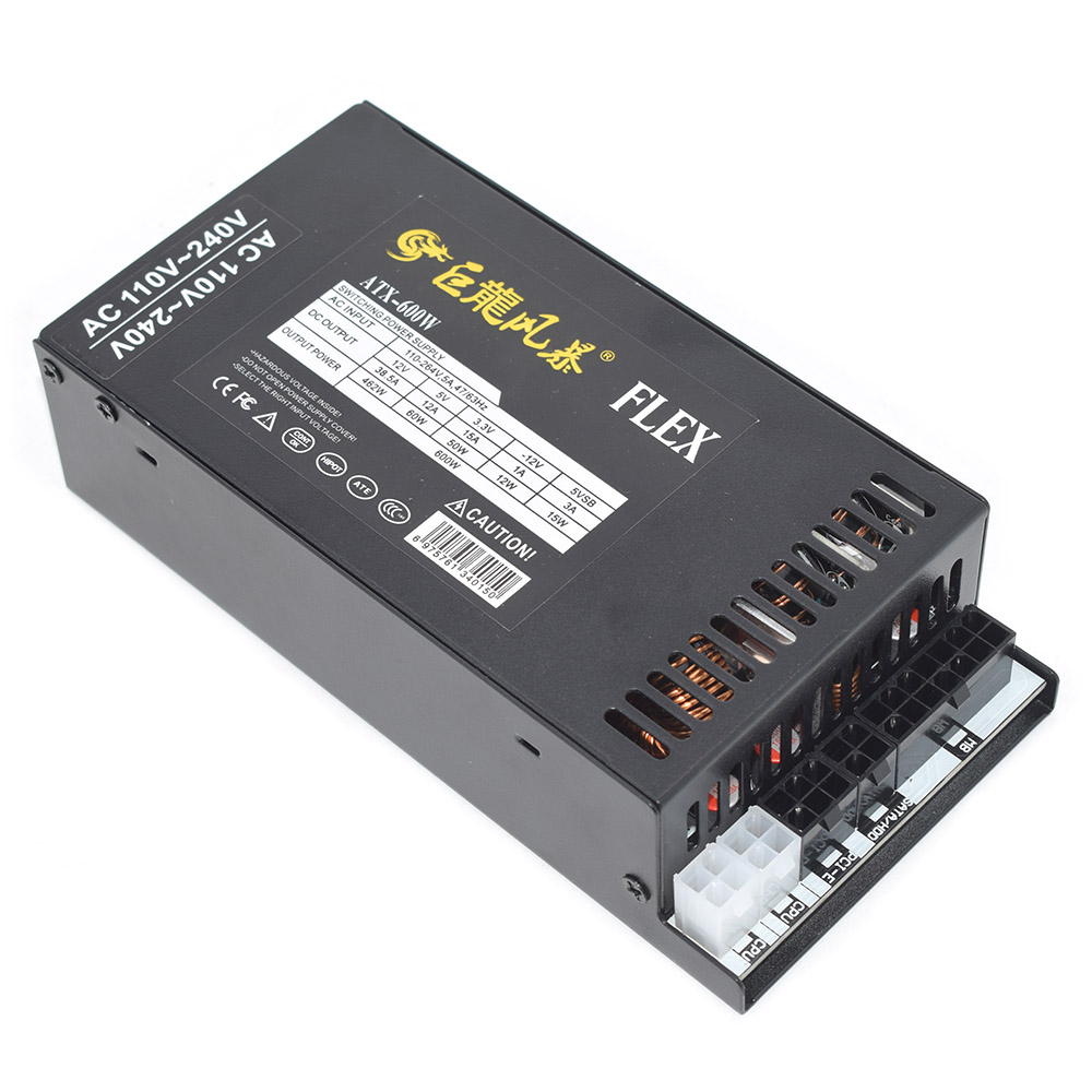JULONGFENGBAO Full Modular 110 - Flex Atx Power Supply 600W 1U 评论和价格