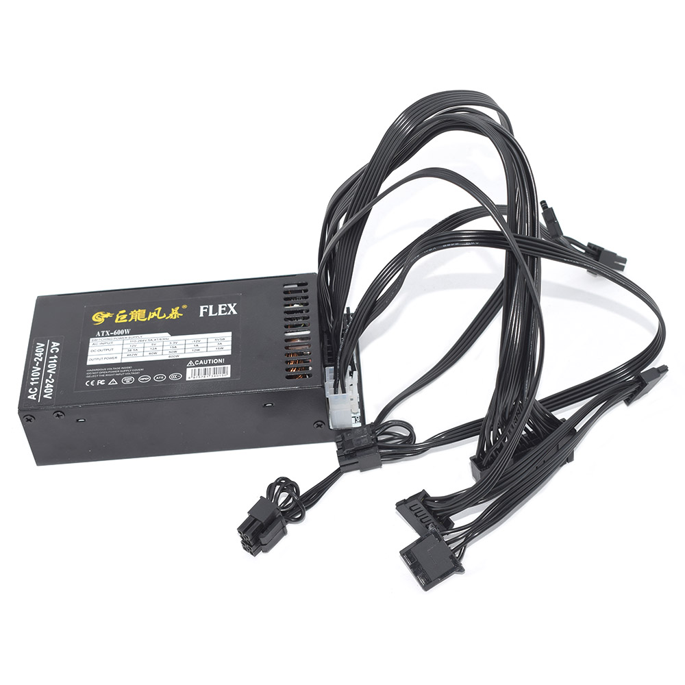 JULONGFENGBAO Full Modular 110 - Flex Atx Power Supply 600W 1U 评论和价格