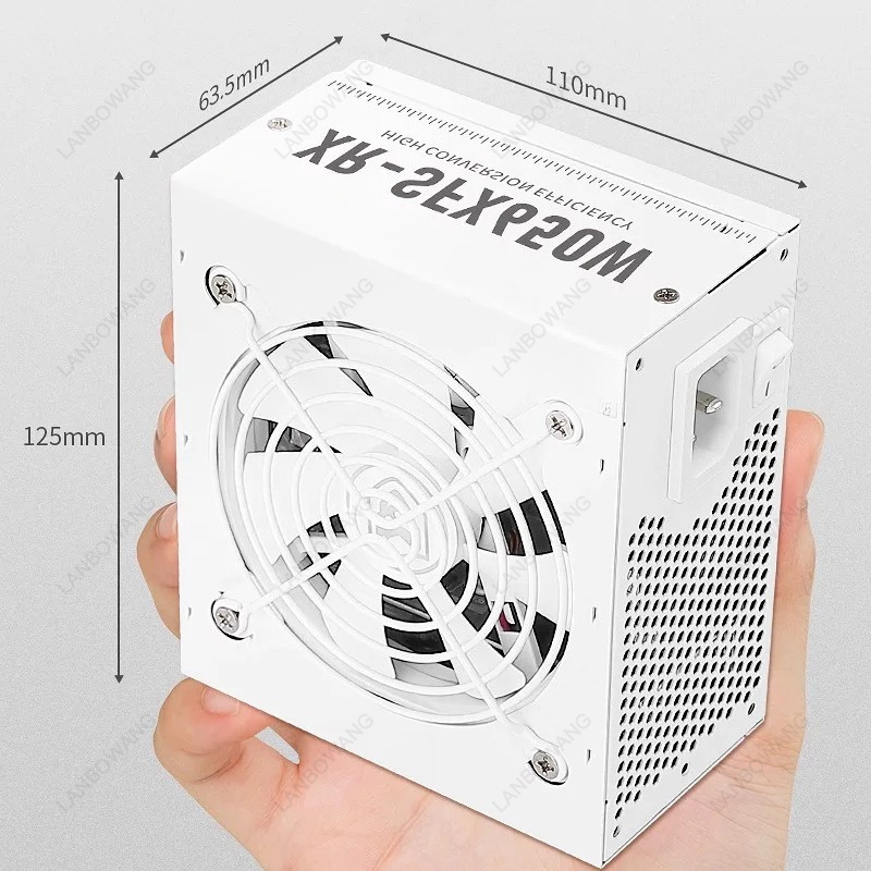 White SFX Fully Modular PSU 55 - 750W Sfx Fully Modular Power Supply 评论和价格